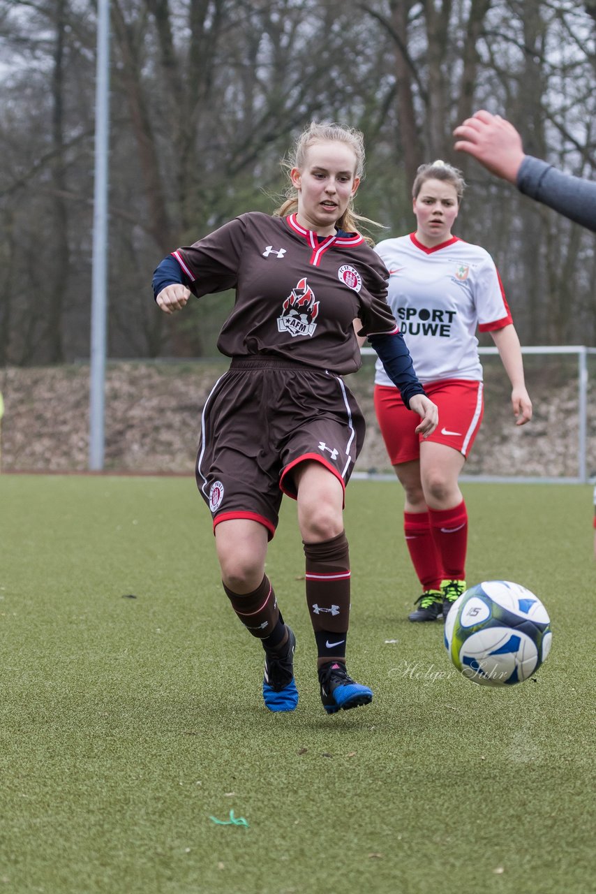 Bild 263 - B-Juniorinnen Walddoerfer - St.Pauli : Ergebnis: 4:1